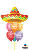 Sombrero Fiesta Balloon Bouquet