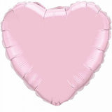 Pearl Pink Heart Foil Balloon