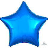 Metallic Blue Star Foil Balloon