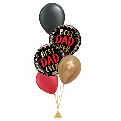 Best Dad Ever Balloon Bouquet