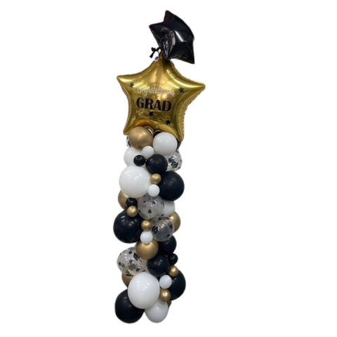 CONGRATS Grad Balloon Column (stands approx. 1.5m)