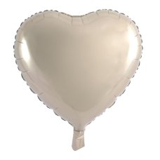 Champagne Heart 46cm Foil Balloon