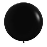 Fashion Black (60cm) Latex Balloon