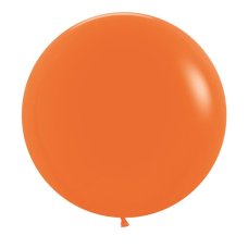Fashion Orange (60cm) Latex Balloon