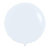 Fashion White (60cm) Latex Balloon