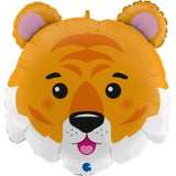 Tiger Face Balloon Shape