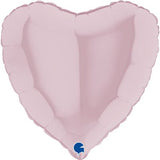 Pastel Pink Heart Foil Balloon