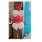 Heart or Star Topper Floor Arrangements (2- 3 days float time)