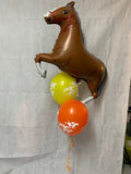 Melbourne Cup Horse Small Balloon Floor Arrangement