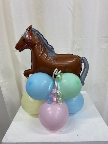 Horse Table Posie Balloon Decoration