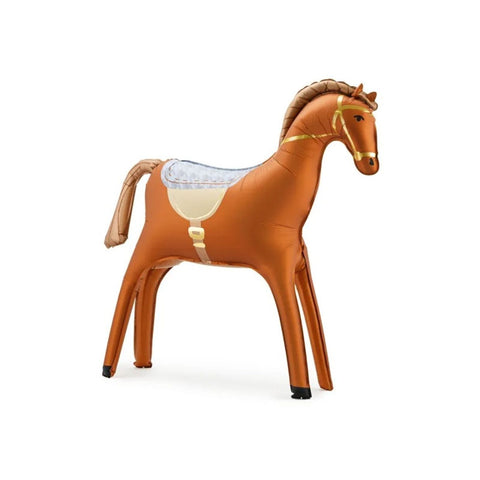 Horse with Saddle Standing Balloon