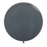 Metallic Graphite (60cm) Latex Balloon