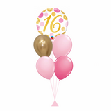 Pretty in Pink Age Table Arrangement (Age 16 - 70 Available)