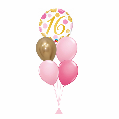 Pretty in Pink Age Table Arrangement (Age 16 - 70 Available)