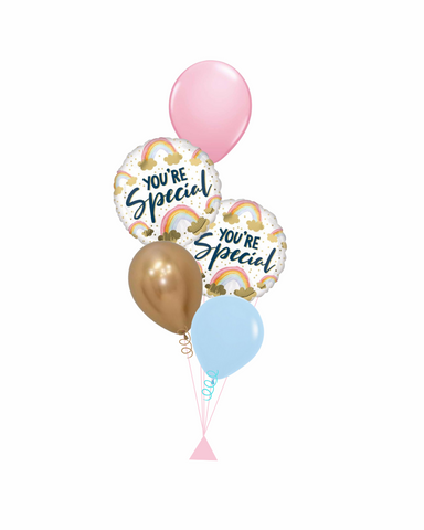 You're Special Rainbows Balloon Bouquet