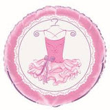 Ballet Tutu Foil Balloon 45cm