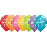 5 x Congratulations Stars Latex (2 - 3 Days float time)