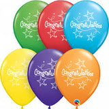 3 x Congratulations Latex (2 - 3 Days float time)