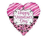 Happy Valentine's Day Foil and Latex Stand