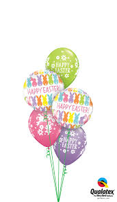 Easter Bunnies Balloon Bouquet
