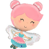 Pastel Fairy Shape Foil Balloon