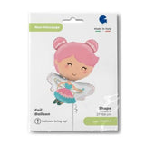 Pastel Fairy Shape Foil Balloon