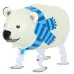 Polar Bear Walking Pet Balloon