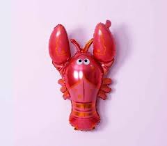 Red Lobster Shape Foil Balloon