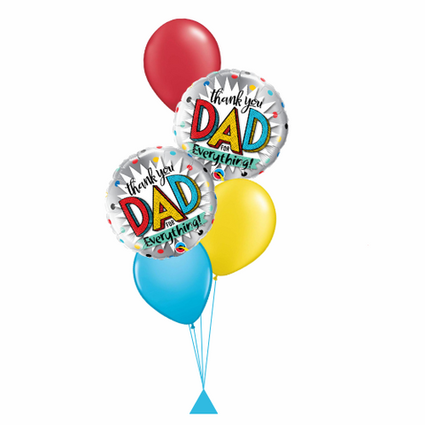 Thank You Dad for Everything Balloon Bouquet