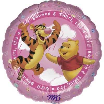 Bounce & Twirl It's a Girl Foil Balloon