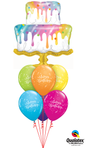 Drip Cake Balloon Gift