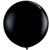 Black Orb Balloon - 90cm Fashion Onyx- Helium balloons