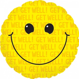Get Well Smile 45cm Foil Balloon