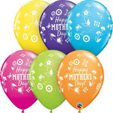 5 x Colourful Mothers Day Mix Latex