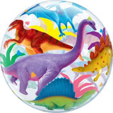 Colourful Dinosaurs Bubble Balloon