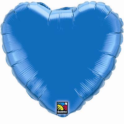 Sapphire Blue Heart