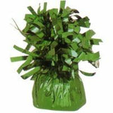 Green Mylar Balloon Weight
