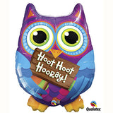 Hoot Hoot Hooray Balloon Shape