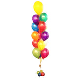 16 Balloon Floor Arrangement (10-12 hours float time)