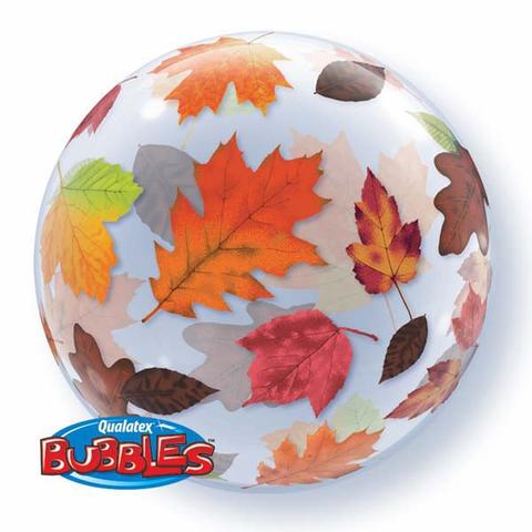 Autumn Leaves Bubble Balloon