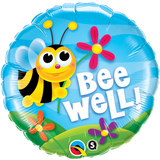 Bee Well 45cm Foil Balloon