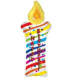 Happy Birthday Candle Shape Balloon