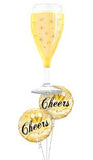Cheers Champagne Balloon Bouquet