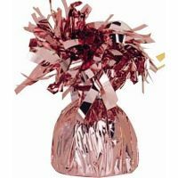 Light Pink Mylar Balloon Weight