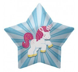 Unicorn Star Foil Balloon