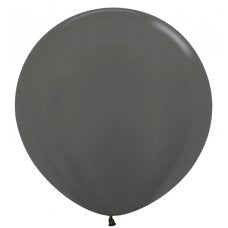 Metallic Graphite Jumbo Balloon (75cm) – Balloon HQ