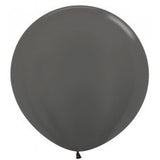 Metallic Graphite Jumbo Balloon (75cm)