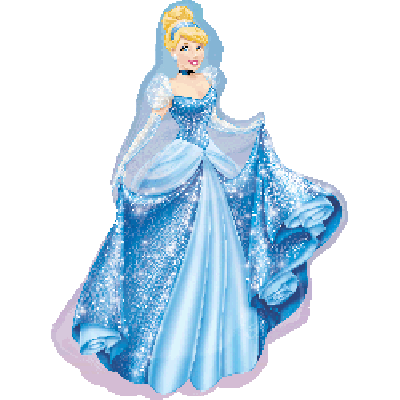 Disney Princess Cinderella Shape Foil Balloon