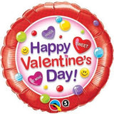 Sweet Happy Valentines Day 45cm Foil Balloon