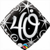 Birthday Number Balloon Gift (age 18, 21, 30, 40, 50, 60, 70, 80 available)